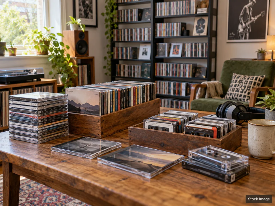 Roundhouse Record Show: Vinyl Record & Music-Media Shows in Aurora, Illinois (cds & cassettes scene)